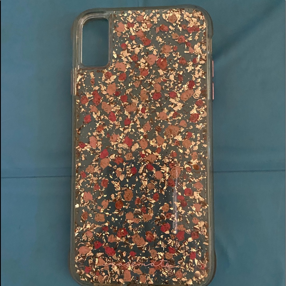 Case Mate for iPhone X max Rose Gold Leaf!